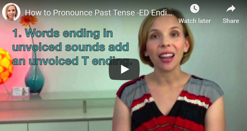 How To Pronounce Past Tense ED Endings Correctly Global Speech Academy